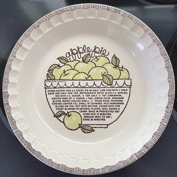 Other - Country Harvest vintage pie plate